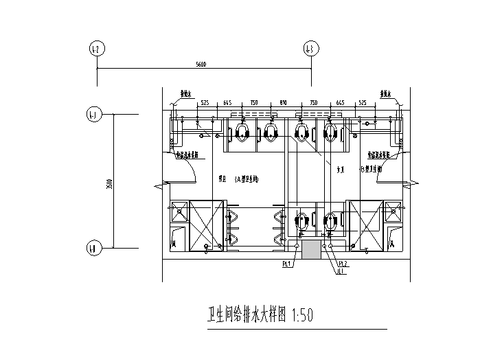 2018江苏幼儿园建筑给排水施工图